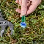 Gardena Verbinder und Anschlussklemmen Set für Mähroboter Begrenzungskabel im Gras.