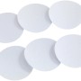 6er Set Wenko Anti-Rutsch Sticker für Badewanne und Dusche, runde Form, weiße Farbe.
