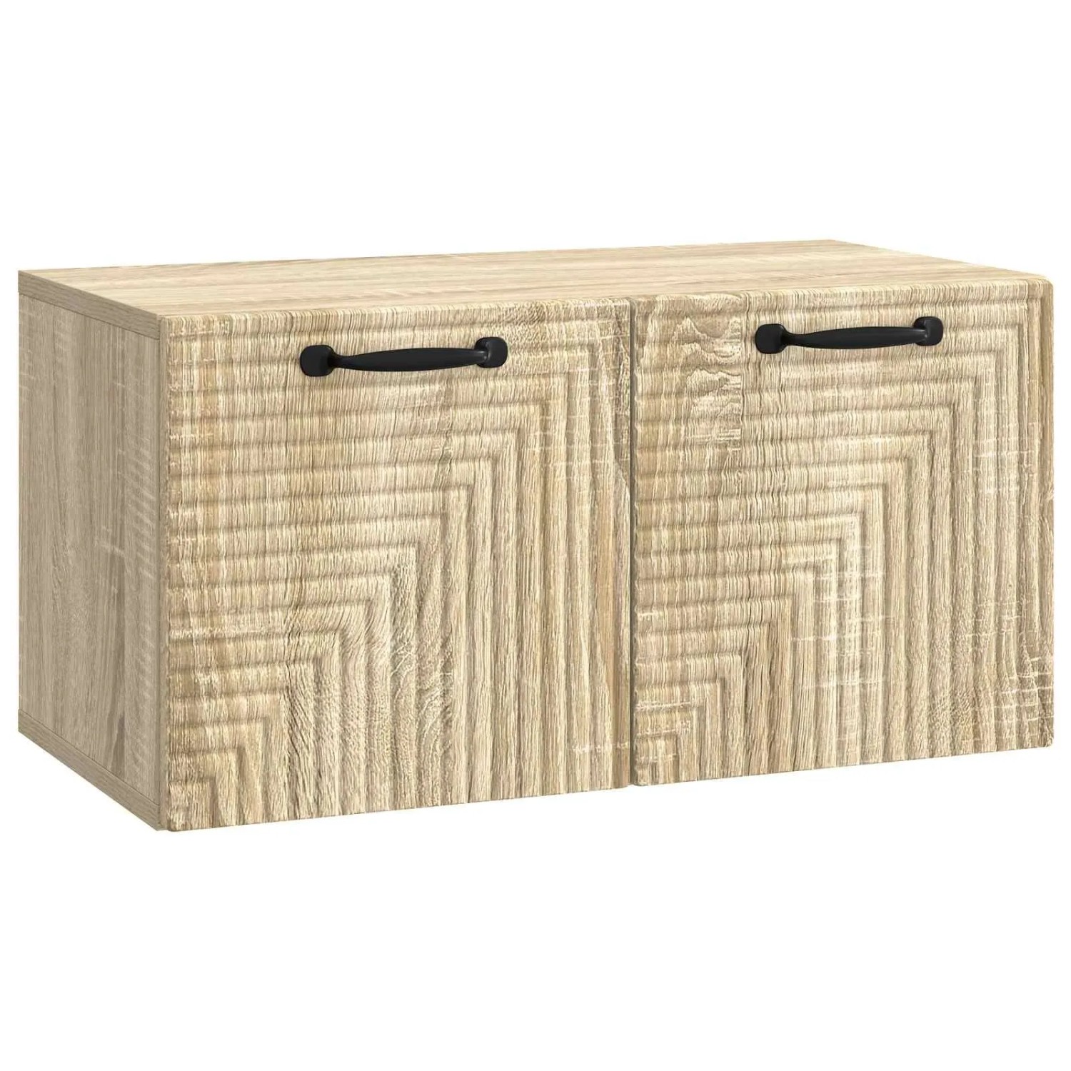 vidaXL Wandmontierter TV-Schrank Sonoma-Eiche 59,5 x 31 x 30 cm 898707