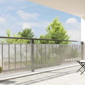 vidaXL Pflanzenabdeckung mit Ösen 1x8 m Polyethylen 3308682