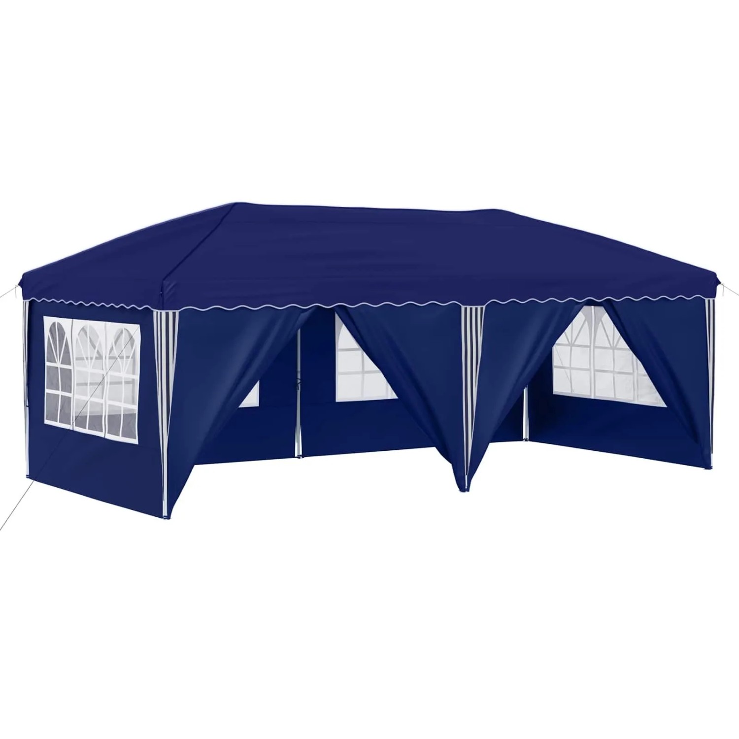 vidaXL Pop-Up Partyzelt 575 x 288 x 245 cm Blau 42019802