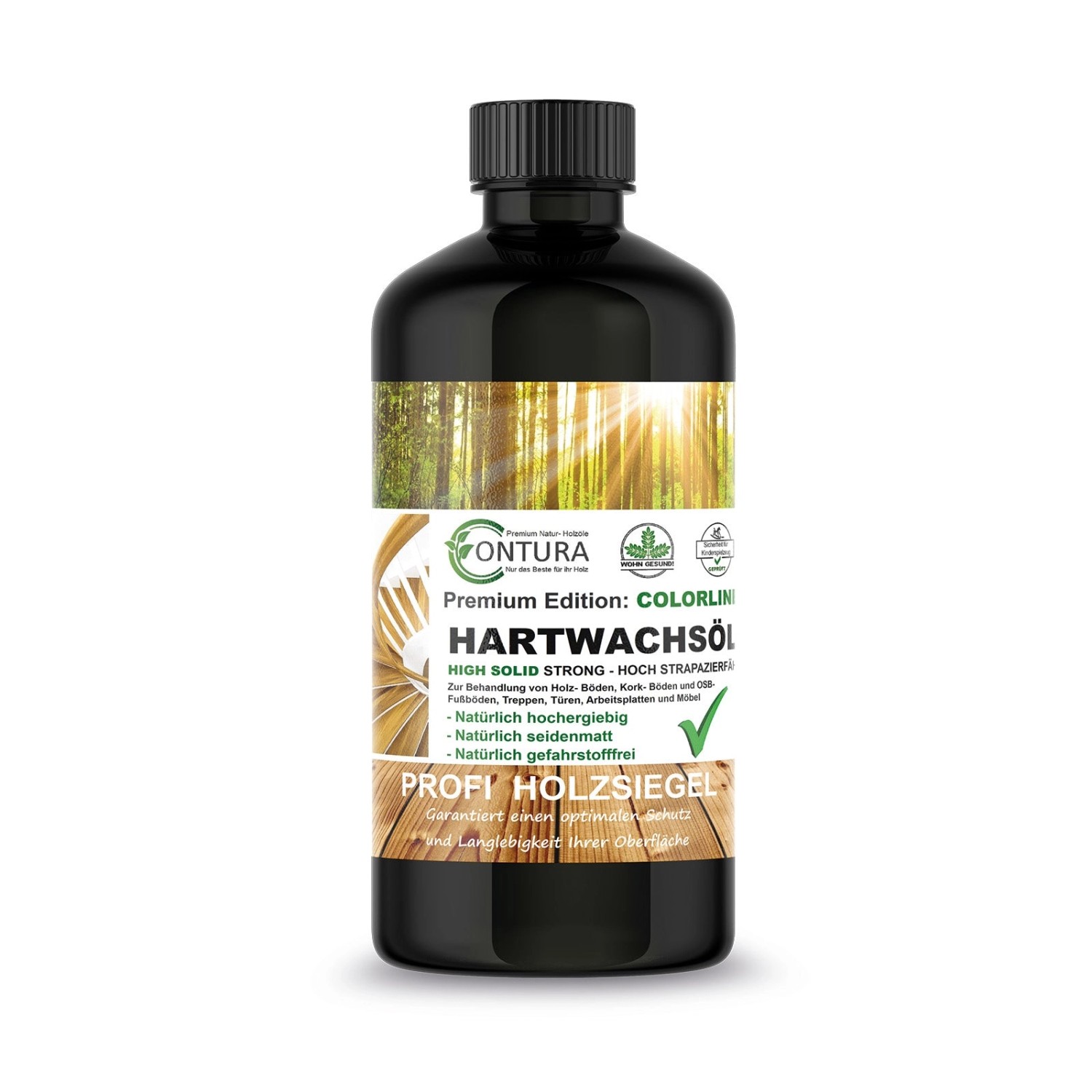 Contura Hartwachsöl Colorline FARBIG Fußbodenöl Parkettöl Möbelöl Holzöl 25 günstig online kaufen