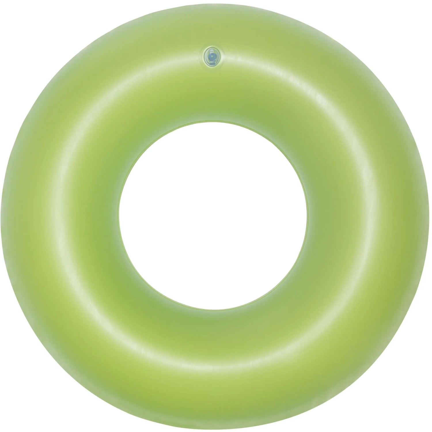 Grüner Bestway Schwimmring, Unifarben, aus PVC, Durchmesser 76 cm.