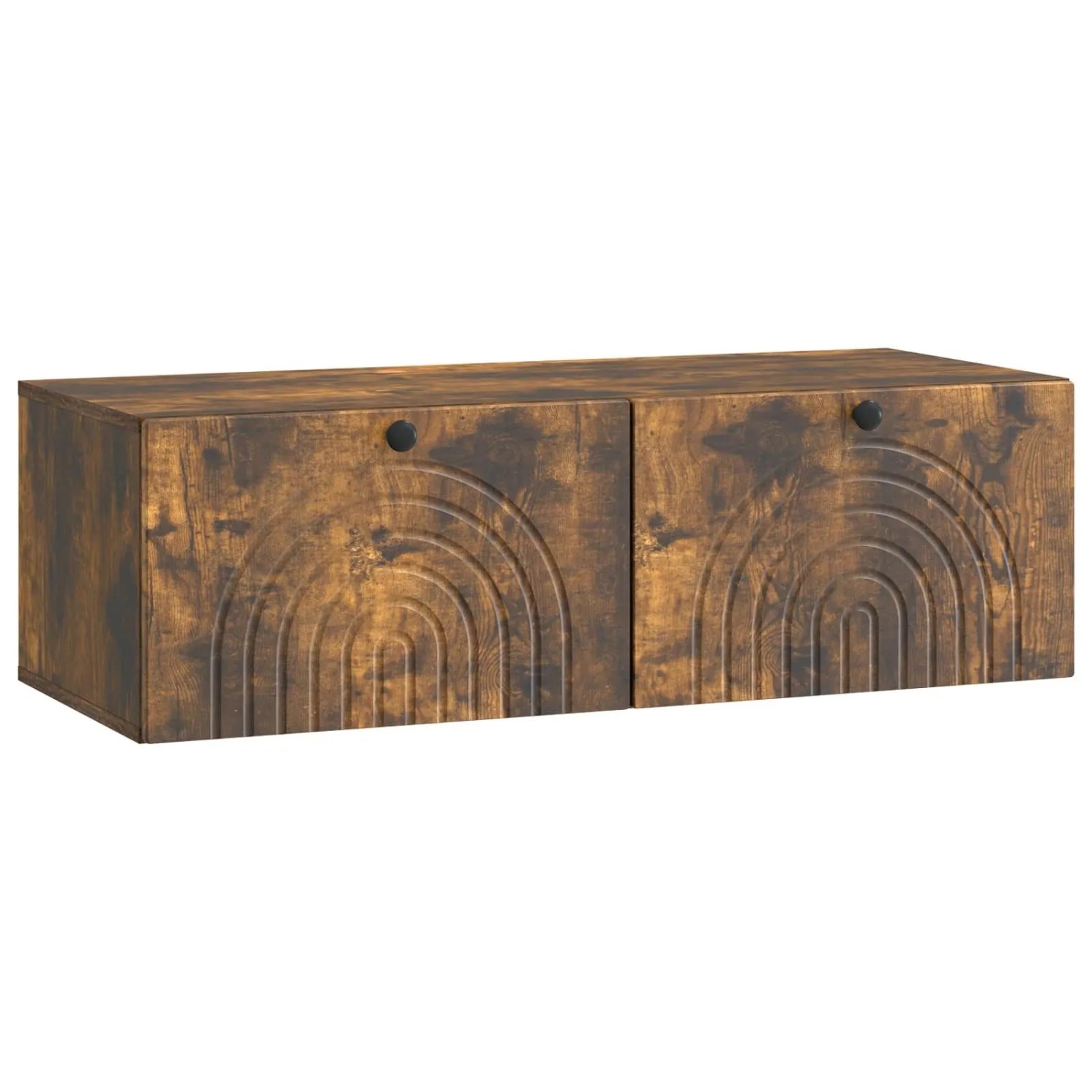 vidaXL Wandmontierter TV-Schrank Geräucherte Eiche 99 x 41 x 30 cm 898190
