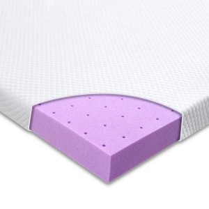 Wenta Gel-Memory-Schaum Topper 160x200, H2 Weich, mit Belüftungslöchern für Seitenschläfer.