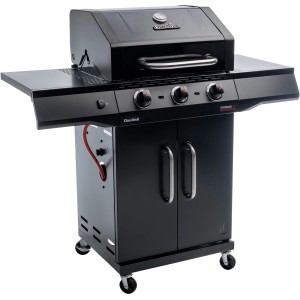 Schwarzer Char-Broil Gasgrill Performance CORE B 3 mit 3 Brennern und TRU-Infrared System.
