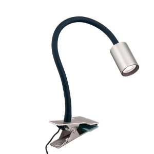 Orion Leuchten LED Klemmleuchte 5W 300LM 3000K Silber Matt