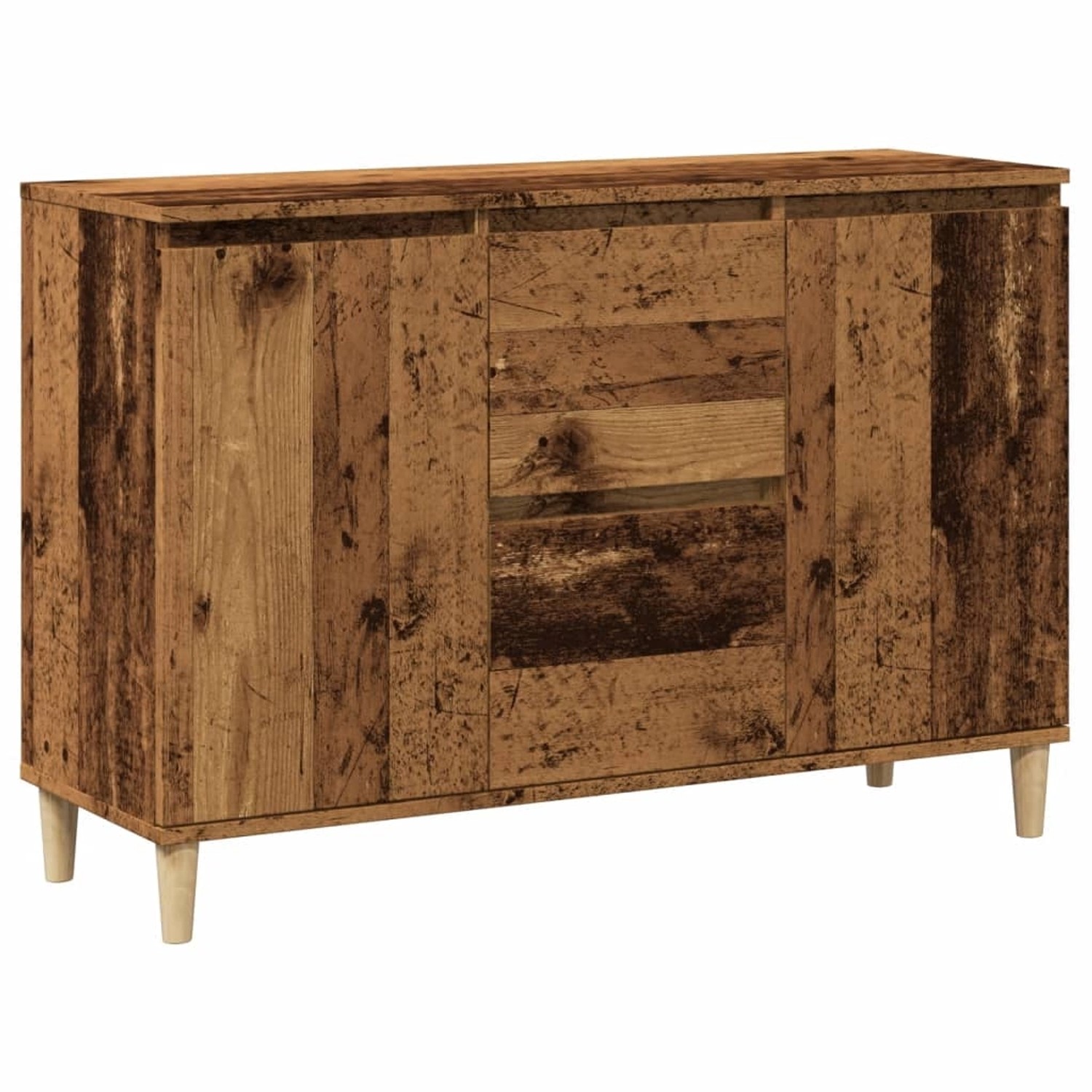 vidaXL Sideboard Altholz-Optik 102x35x70 cm Holzwerkstoff 856484 günstig online kaufen
