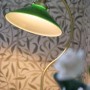 Grüne Axel Tischleuchte von PR Home mit Messinggestell. Dekorative Innenleuchte für den Tisch.