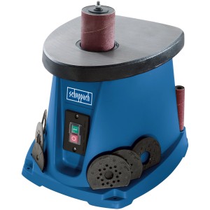 Scheppach OSM 100 Spindelschleifer: Oszillierende Schleifmaschine für präzise Formschliffe.