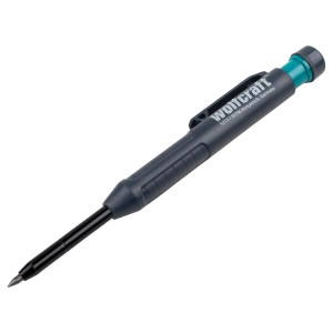 Wolfcraft Tieflochmarker mit Clip, zum Markieren in Bohrungen und schwer zugänglichen Stellen.