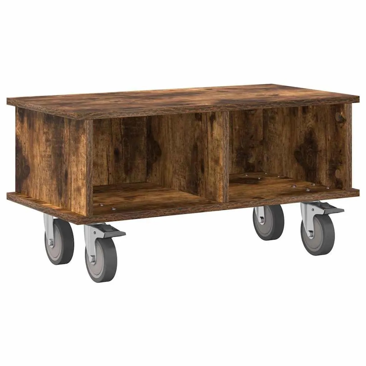 vidaXL TV-Ständer Geräucherte Eiche 68,5 x 35 x 35 cm Holzwerkstoff 891044
