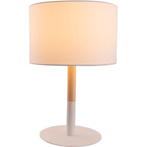 Weiße Näve Tischleuchte Tessile aus Textil, 37 cm hoch, für Design-Tischlampen.