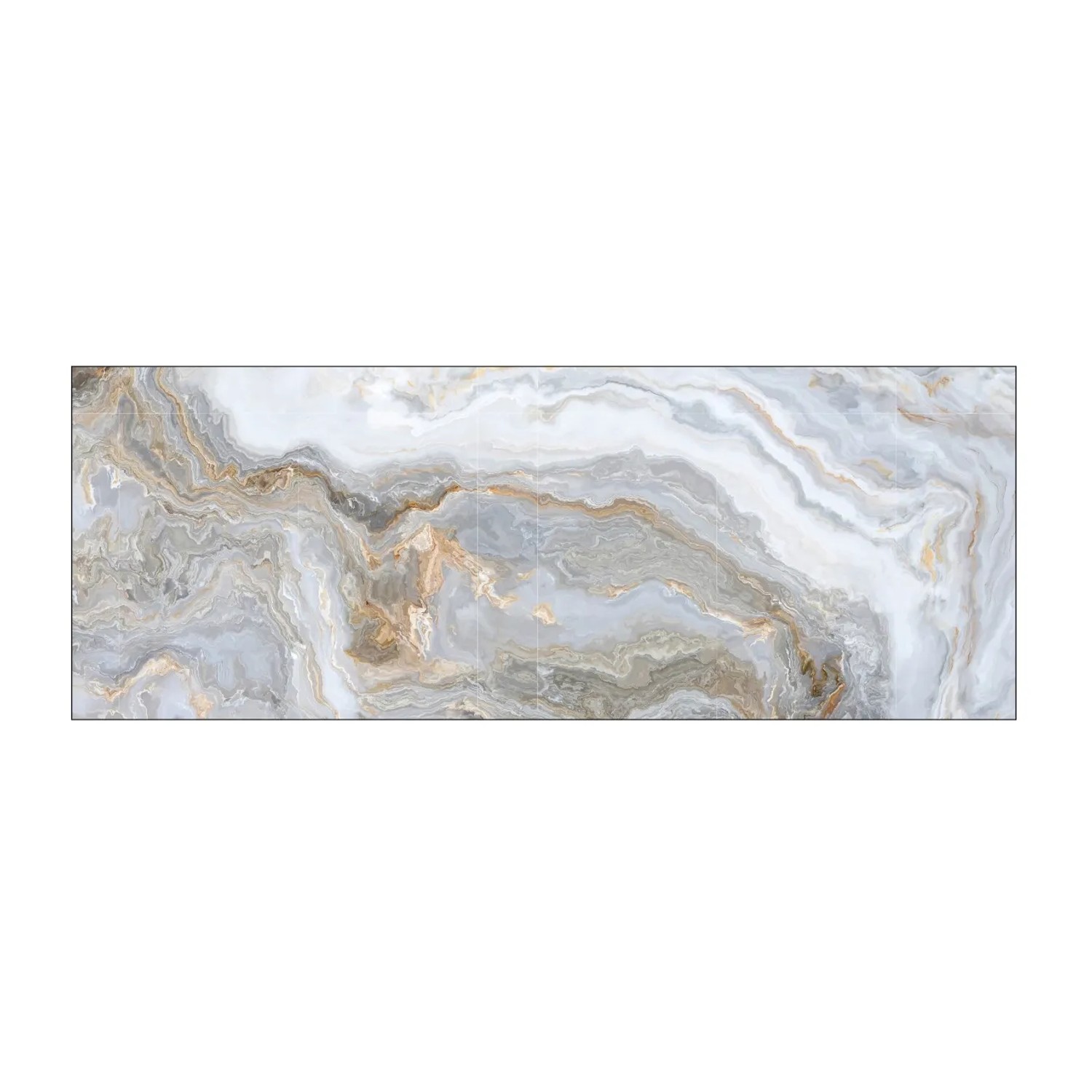 MySpotti Küchenrückwand Profix Cucina Stig 160 x 60 cm Beige-Marmoriert