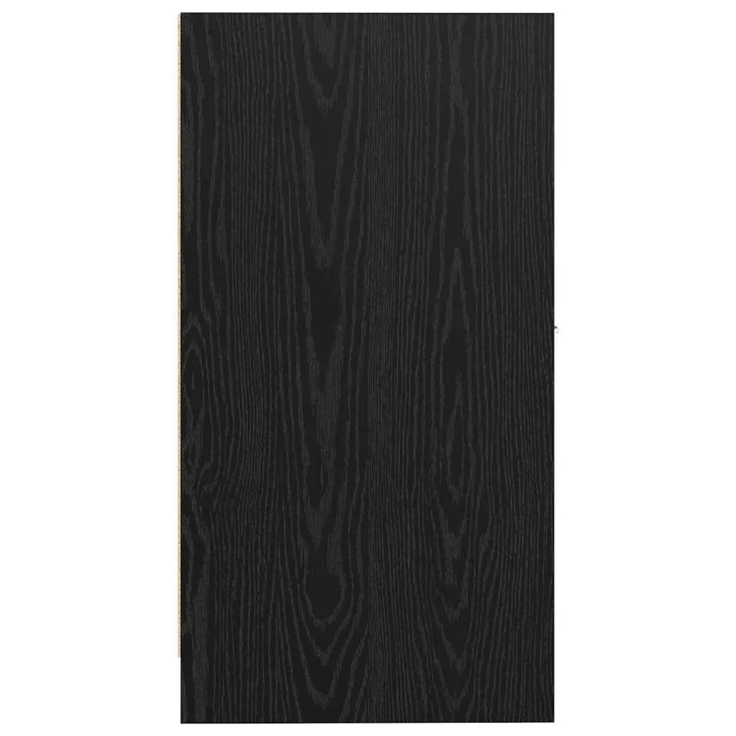 vidaXL Apothekerschrank in Schwarz Eiche Optik, Holzwerkstoff, 77,5 cm hoch.