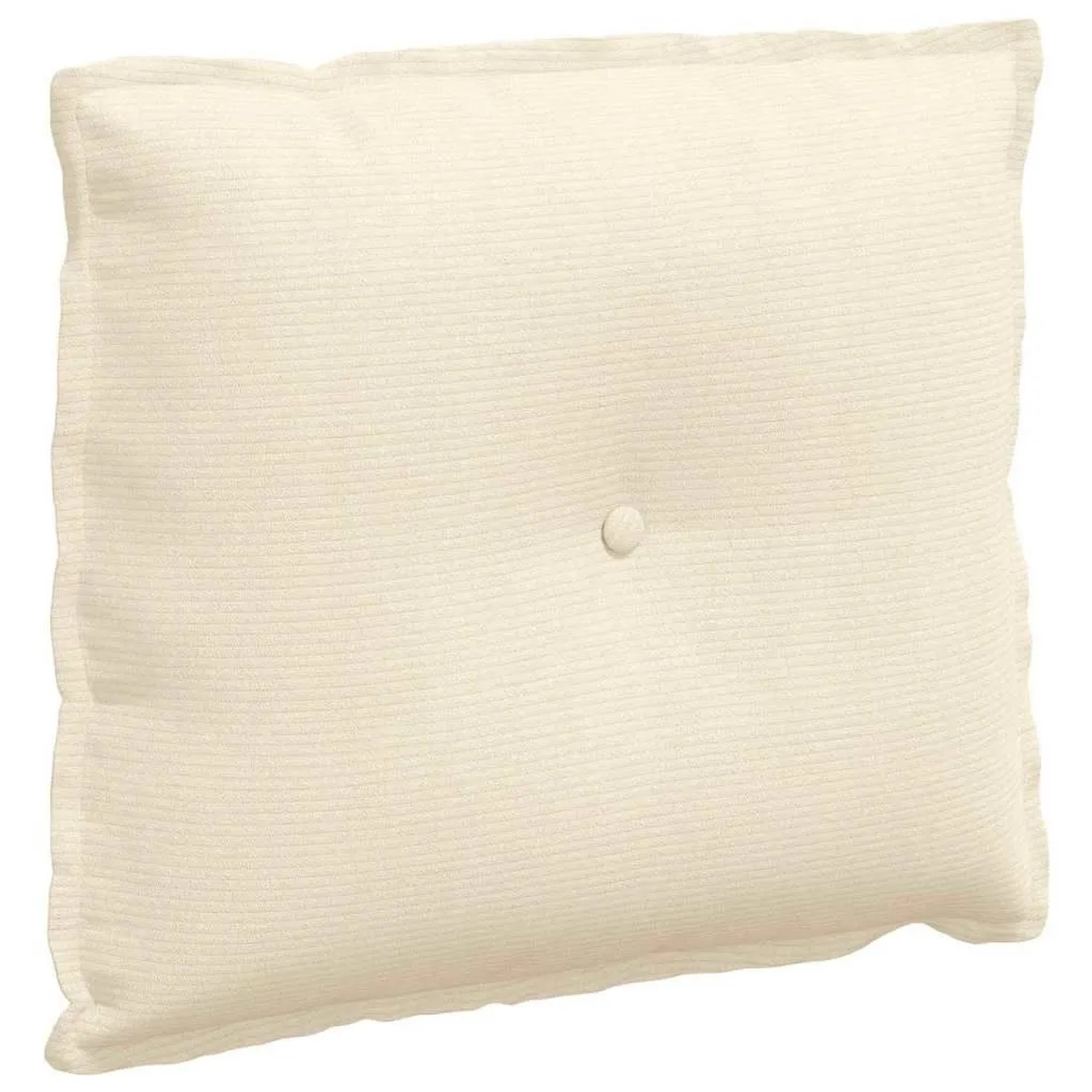 vidaXL Rückenkissen Creme 60 x 50 cm Cordstoff 42014695