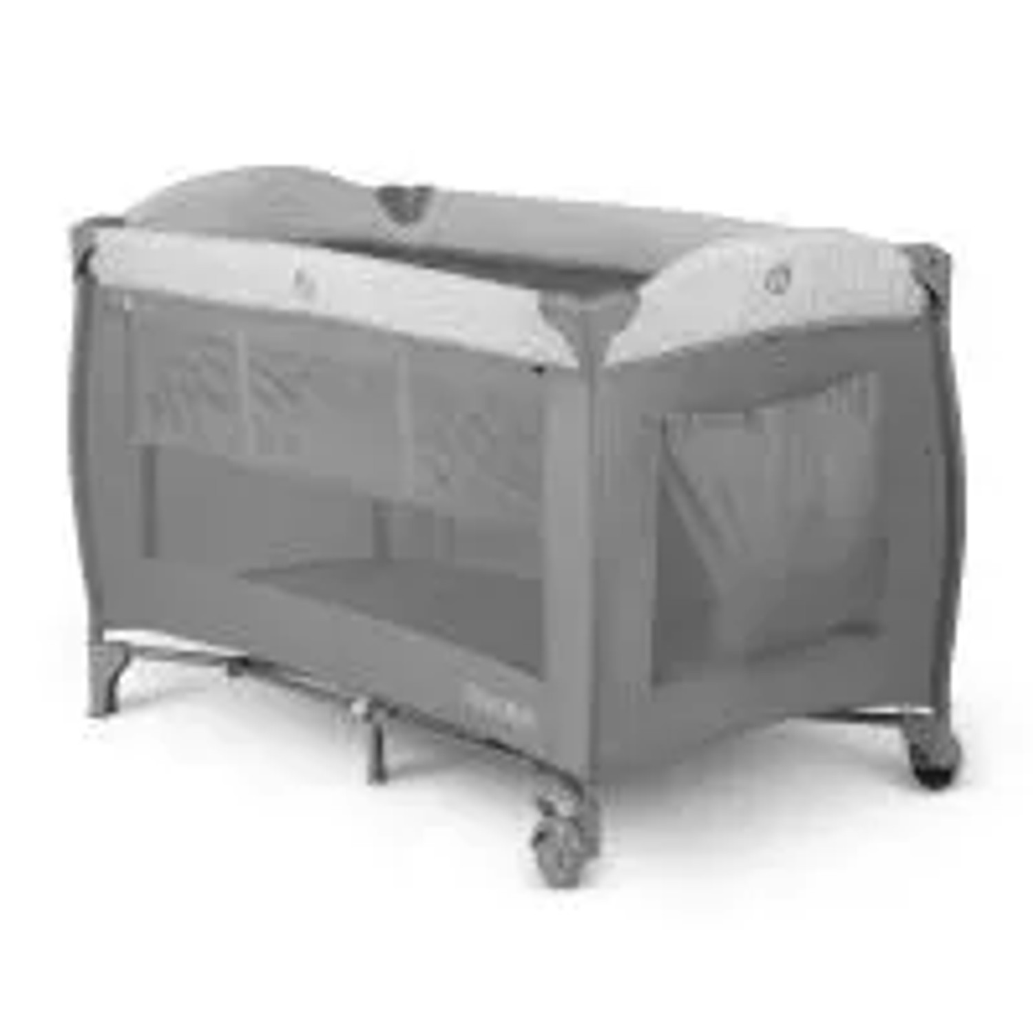 Ricokids Reisebett 125X65X78Cm Rk 242 Grau