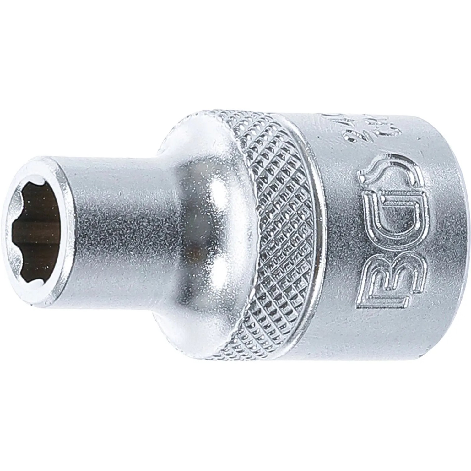 BGS Steckschlüssel Einsatz Super Lock Antrieb Innenvierkant 12 5 Mm  1 2 Zoll  SW 8 Mm 2408