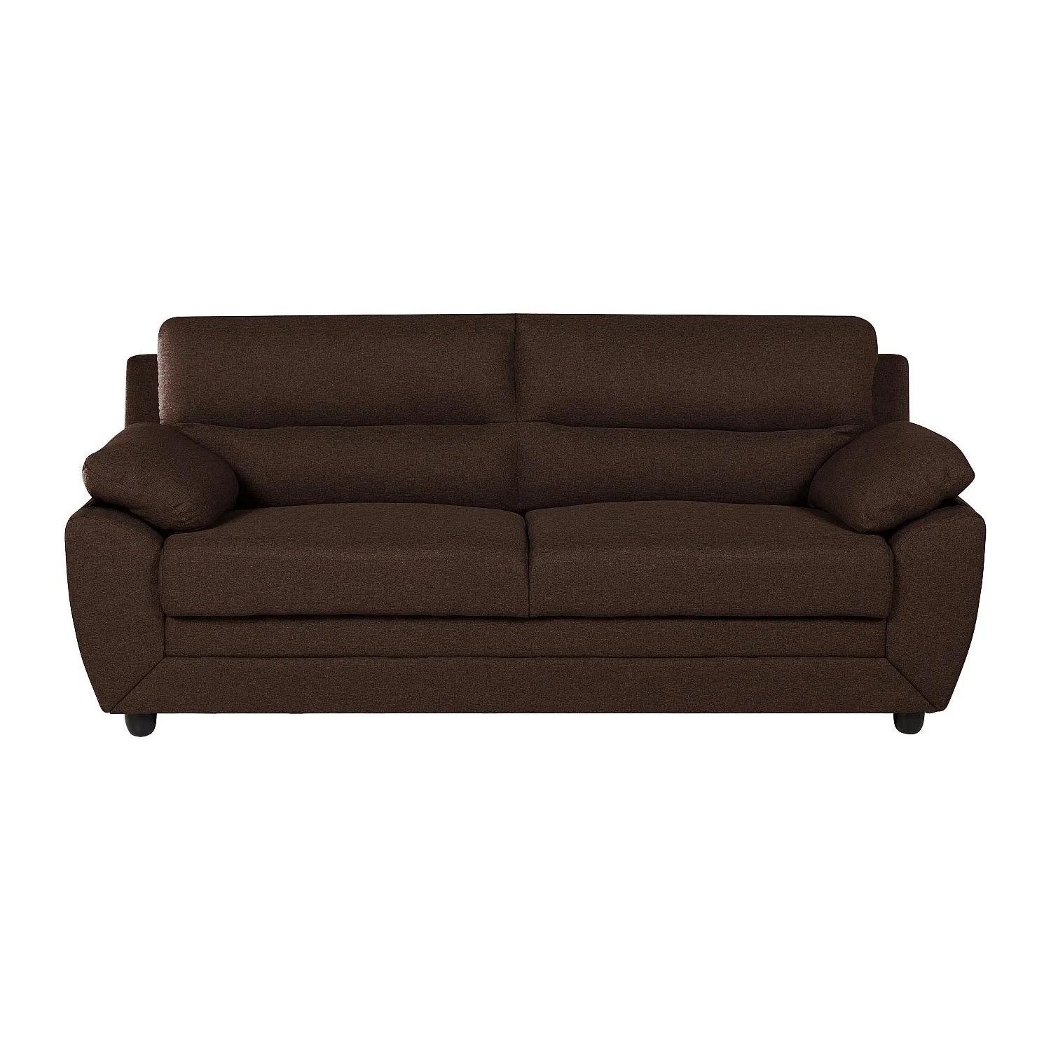 Vente-unique Sofa Ohne Schlafmöglichkeit Manoa Schokoladenbraun 201 cm