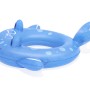Blauer Bestway Schwimmring im Tierdesign (Wal) für Kinder zum Planschen.