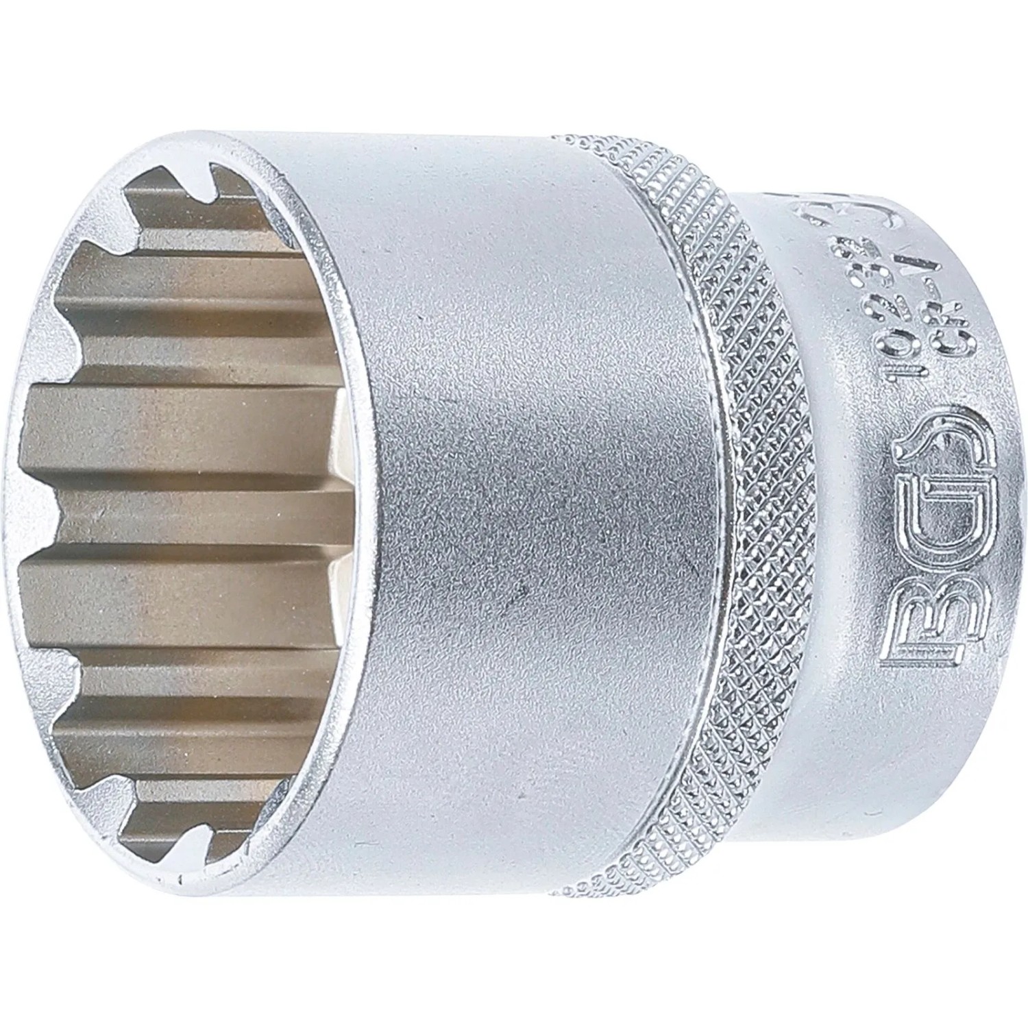 BGS Steckschlüssel Einsatz Gear Lock Antrieb Innenvierkant 12 5 Mm  1 2 Zoll  SW 32 Mm 10232