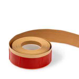 KARAT Sockelleiste Oslo, Buche-Hell, selbstklebend, aufgerollt. Zuschneidbare Leiste für Bodenabschluss.