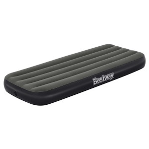 Bestway TriTech Luftbett für 1 Person, grau, mit I-Beam Konstruktion.