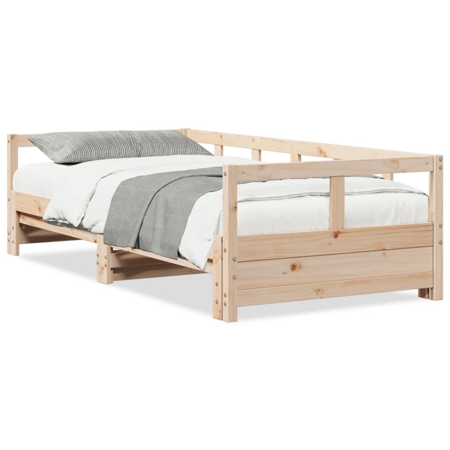 vidaXL Tagesbett ohne Matratze 90x190 cm Massivholz Kiefer 854955 günstig online kaufen
