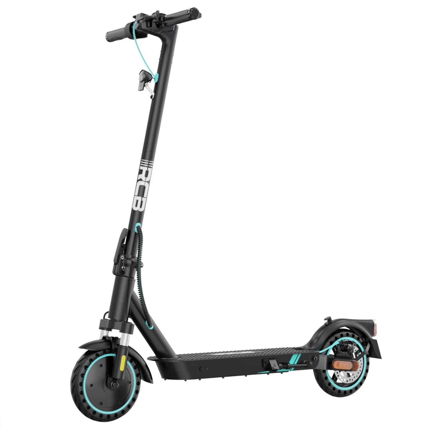 RCB E-Scooter EV85F ABE 400 W 36 V 7,8 Ah 23-30 km Reichweite 8,5 Zoll Vollgummireifen Faltbar APP