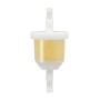 Apa Kraftstofffilter aus Kunststoff, transparent, für 6-8 mm Leitungen.