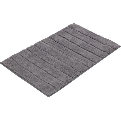 Badteppich 50 cm x 80 cm Dunkelgrau