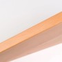 Detailaufnahme einer Buchenholz-Stufe der Dolle Spindeltreppe Oslo. Innentreppe mit FSC®-Zertifizierung.