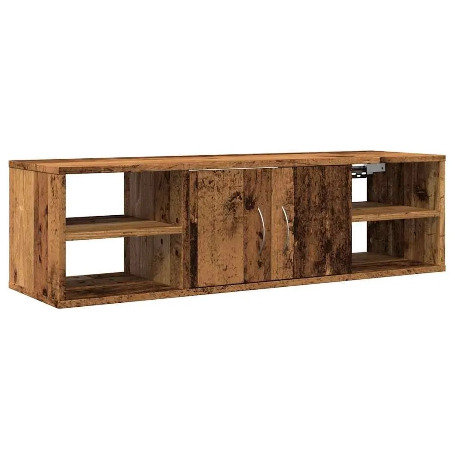 vidaXL Wandschrank Altholz-Optik 101x30x29 cm Holzwerkstoff 856488
