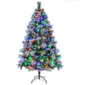 Costway Künstlicher Weihnachtsbaum Led 180cm