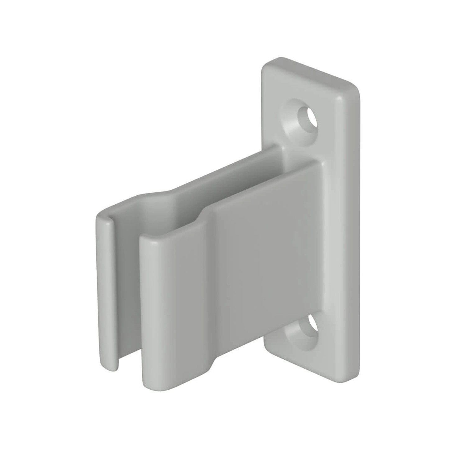 Bauheld Rollladen Kurbelhalter Einfach 25mm Grau günstig online kaufen