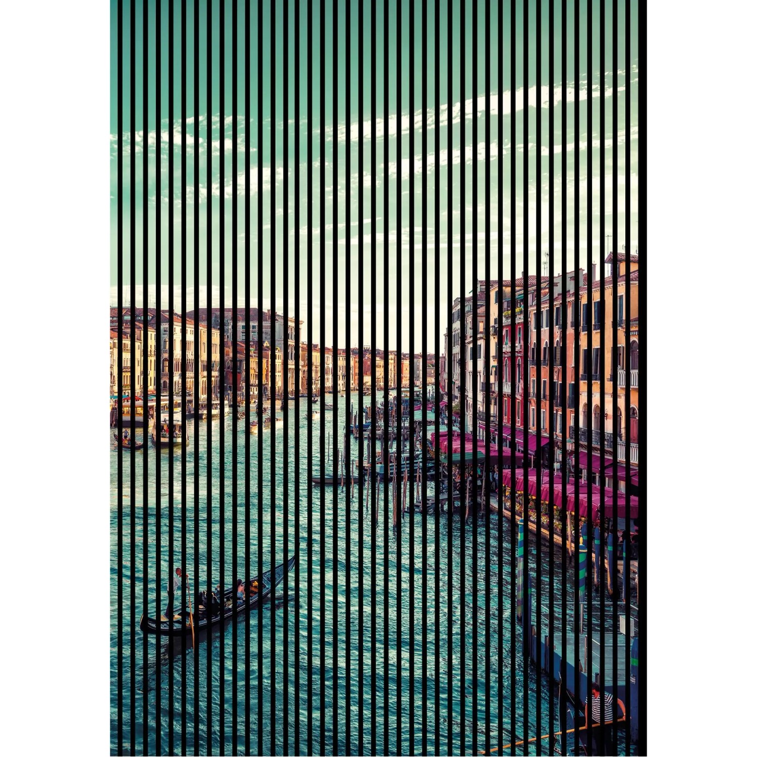 FN Acustico Akustikplatte Venedig 1 PET u. MDF Foliert 1.693 x 19 x 2.400 mm