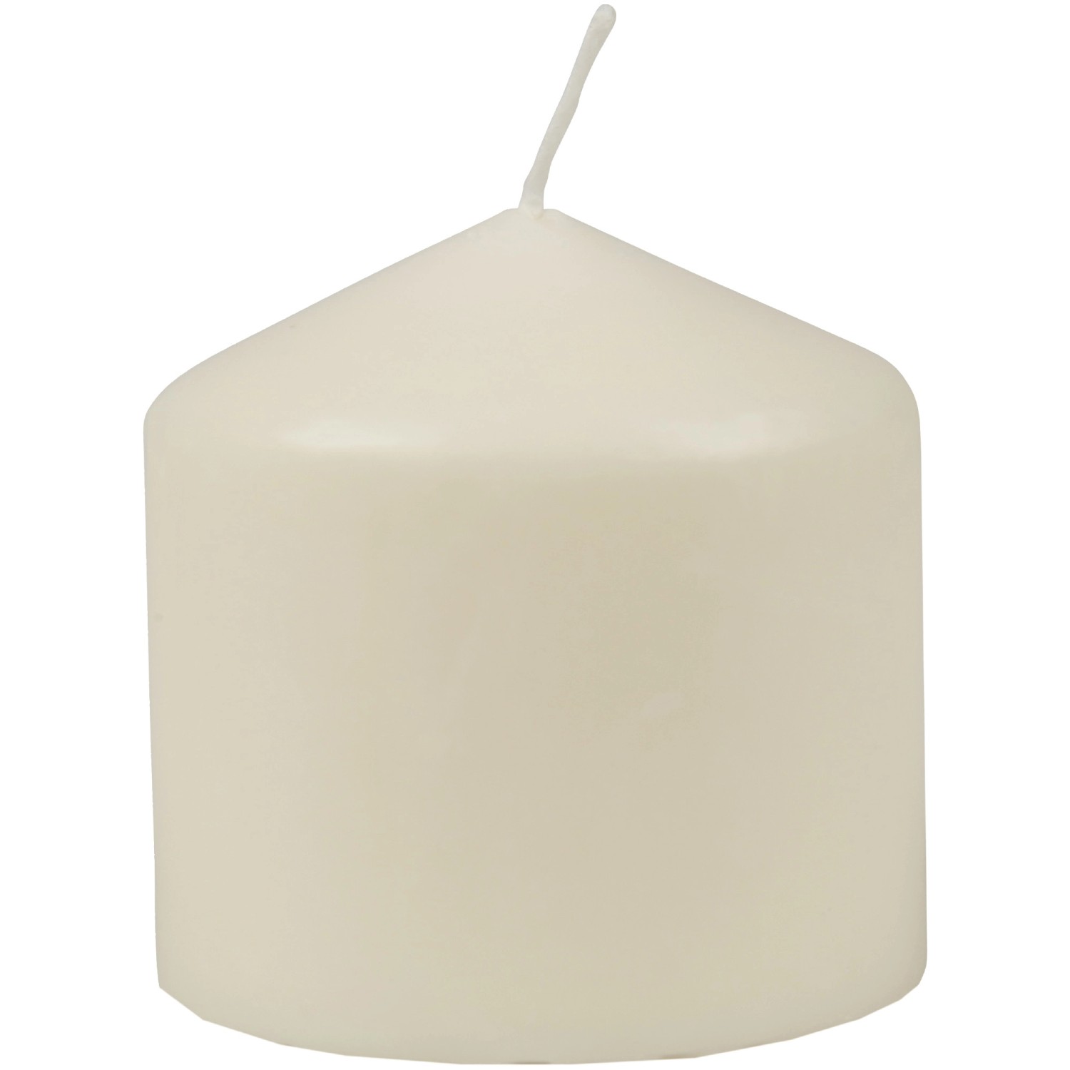 HS Candle Stumpenkerzen Ø8cm Elfenbein Creme günstig online kaufen