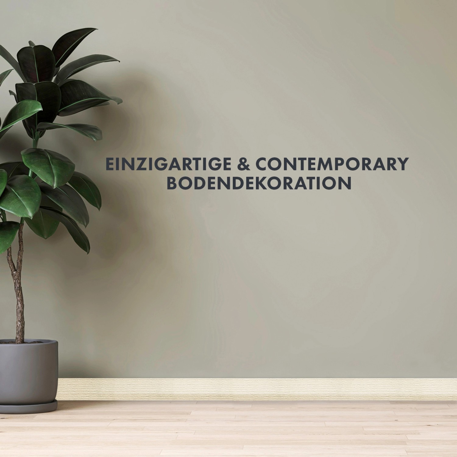 Sockelleiste Oslo in Eiche, selbstklebend, 25 Meter. Dekorative Wandabschlussleiste.