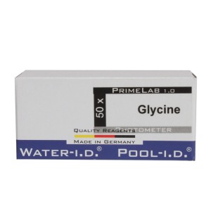 WATER-I.D. PoolLab Testtabletten Glycine, 50 Stück für Pooltester.