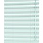 Weiße Gardinia Aluminium Jalousie, 140x240 cm, für Fenster, Sonnenschutz.