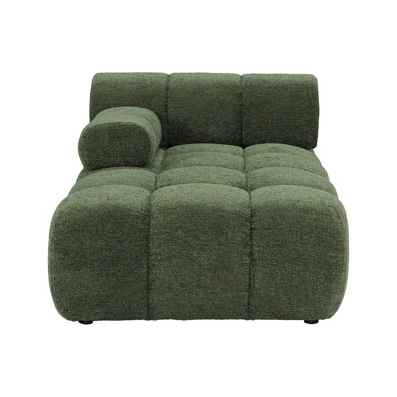 Vente-unique Recamiere Ohne Schlaffunktion Facivil Grün 94 cm