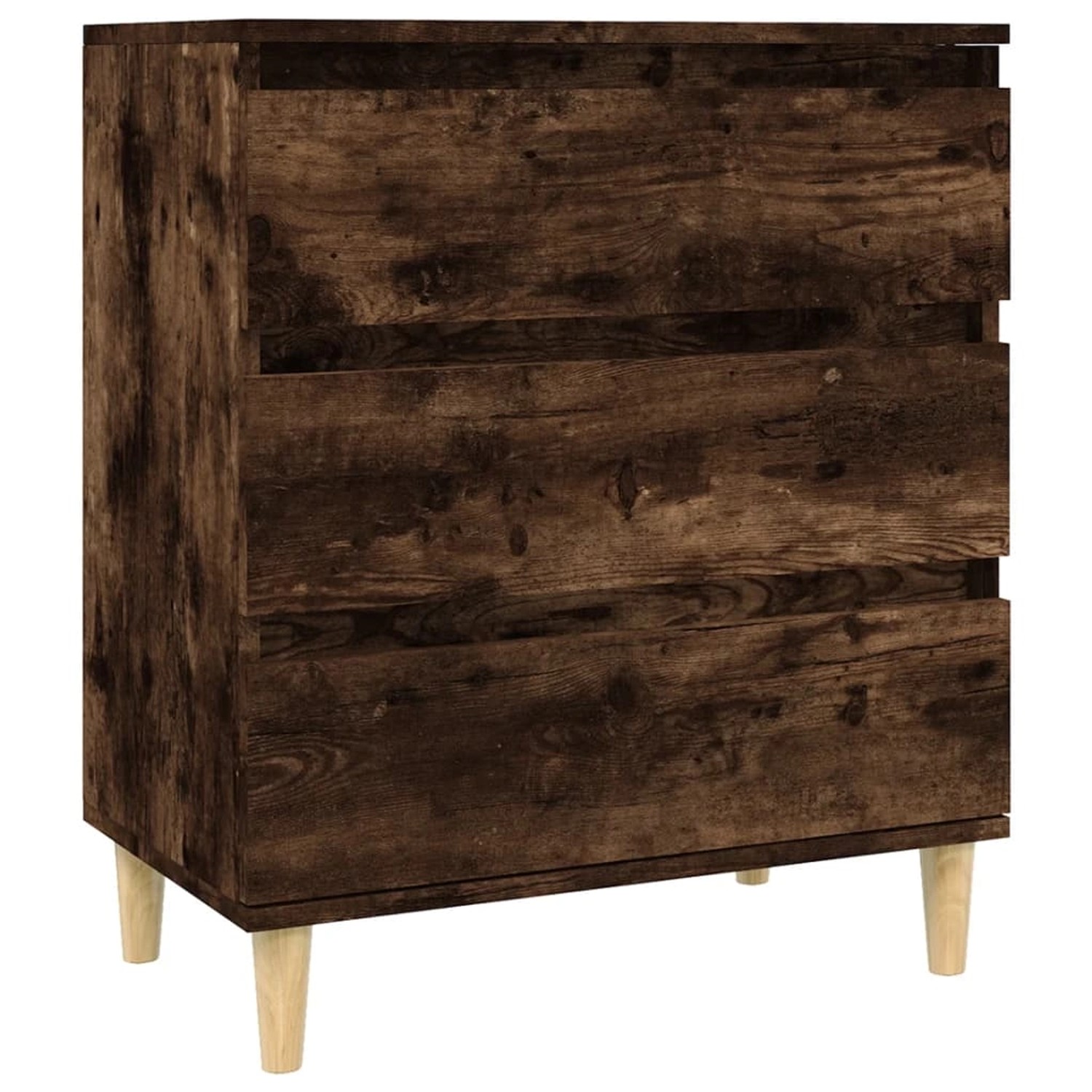 vidaXL Sideboard Räuchereiche 60x35x70 cm Holzwerkstoff 823045
