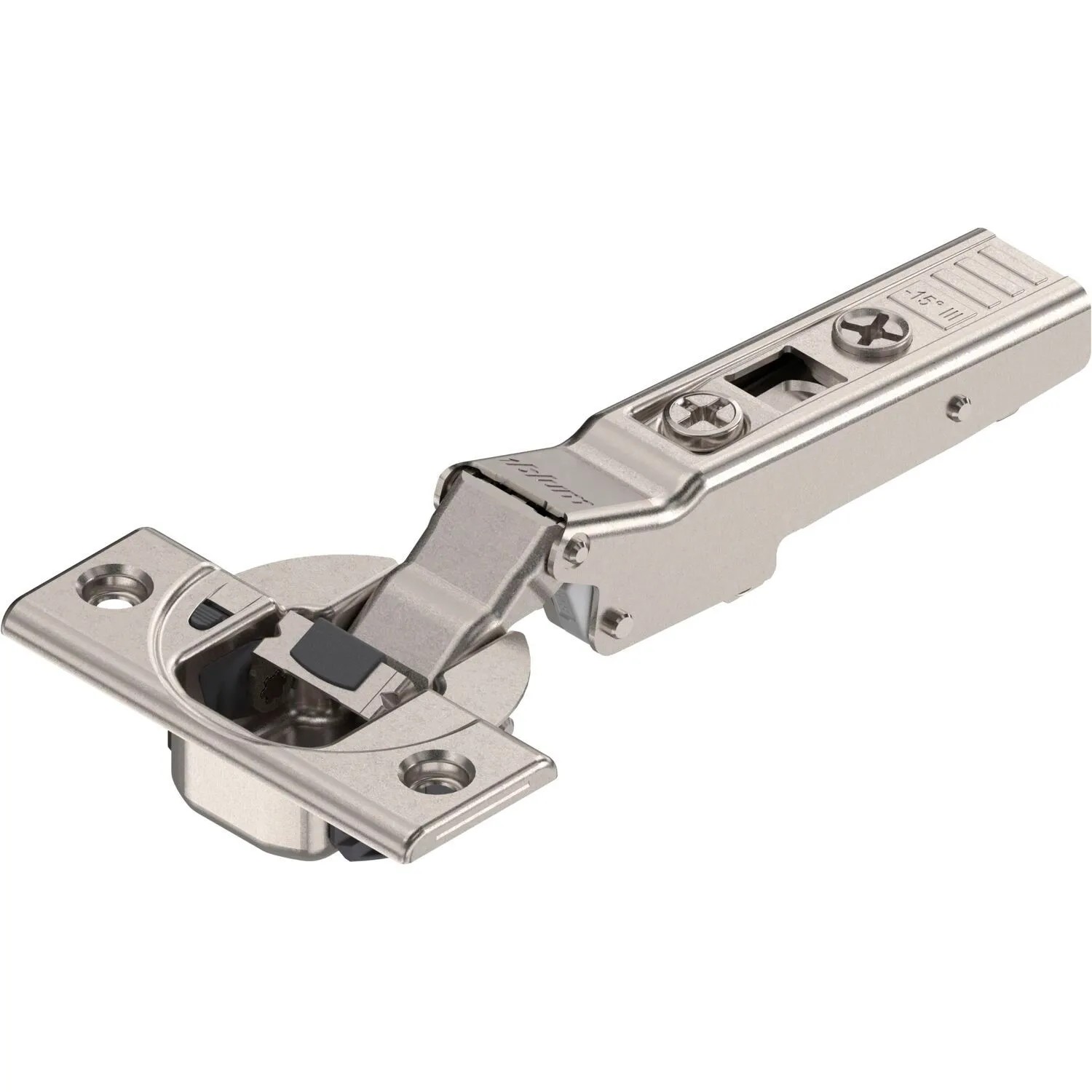 Blum Winkelscharnier Clip Top -15 Grad mit Feder Schrauben