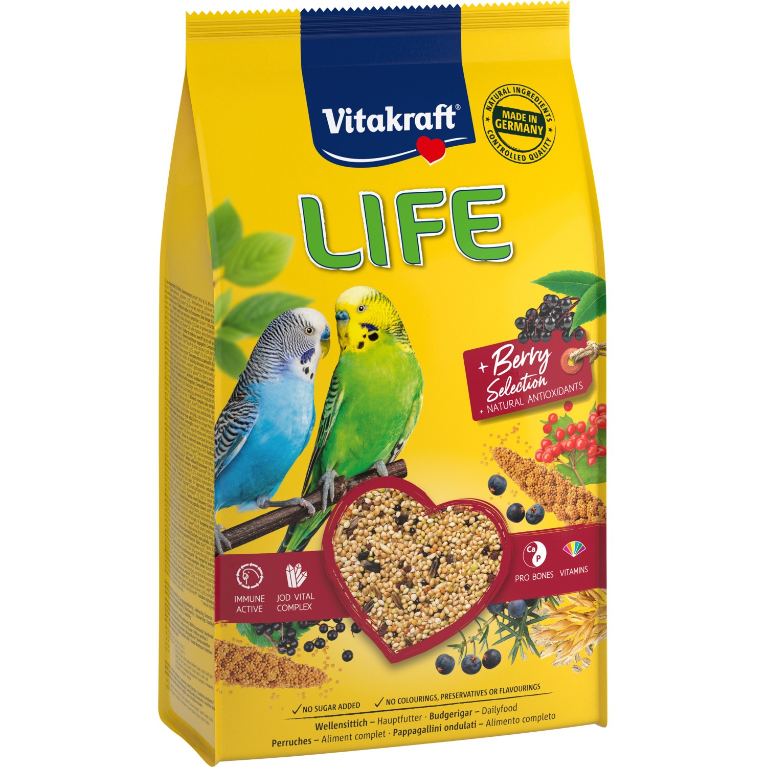Vitakraft Vogel-Ergänzungsfutter Life Berry 800 g
