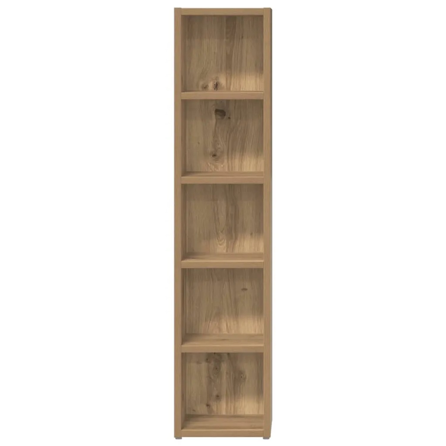 vidaXL CD-Regale 2 Stk Artisan-Eiche 21x16x93,5 cm Holzwerkstoff 855839_5