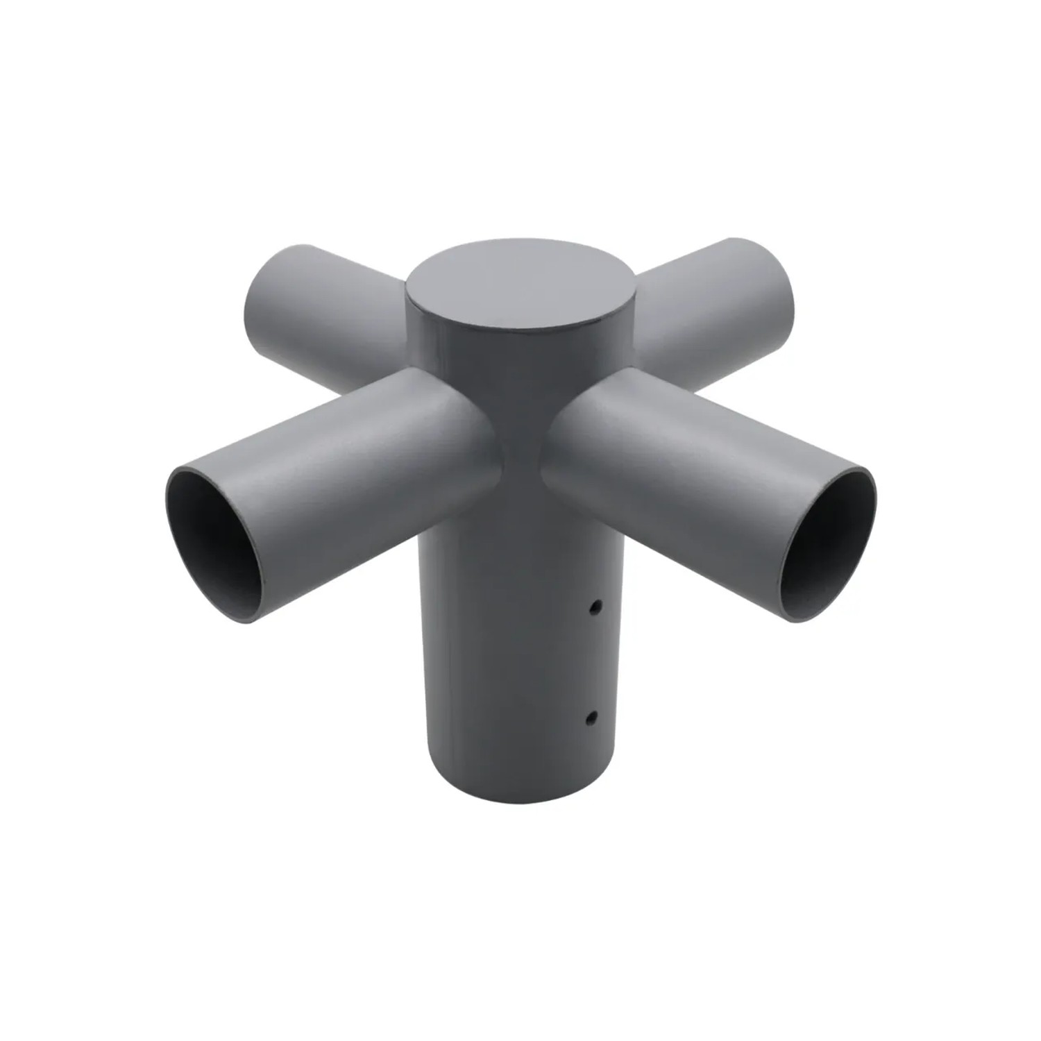 ENOVALITE Straßenleuchten Adapter 4-Fach 80 zu 60mm Grau Fix