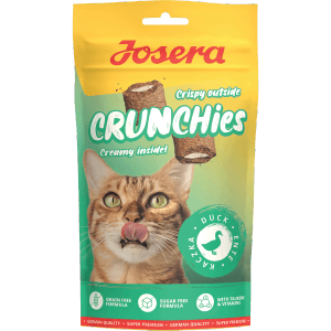 Josera Katzenleckerlies & Katzensnacks Crunchies Duck 60 g