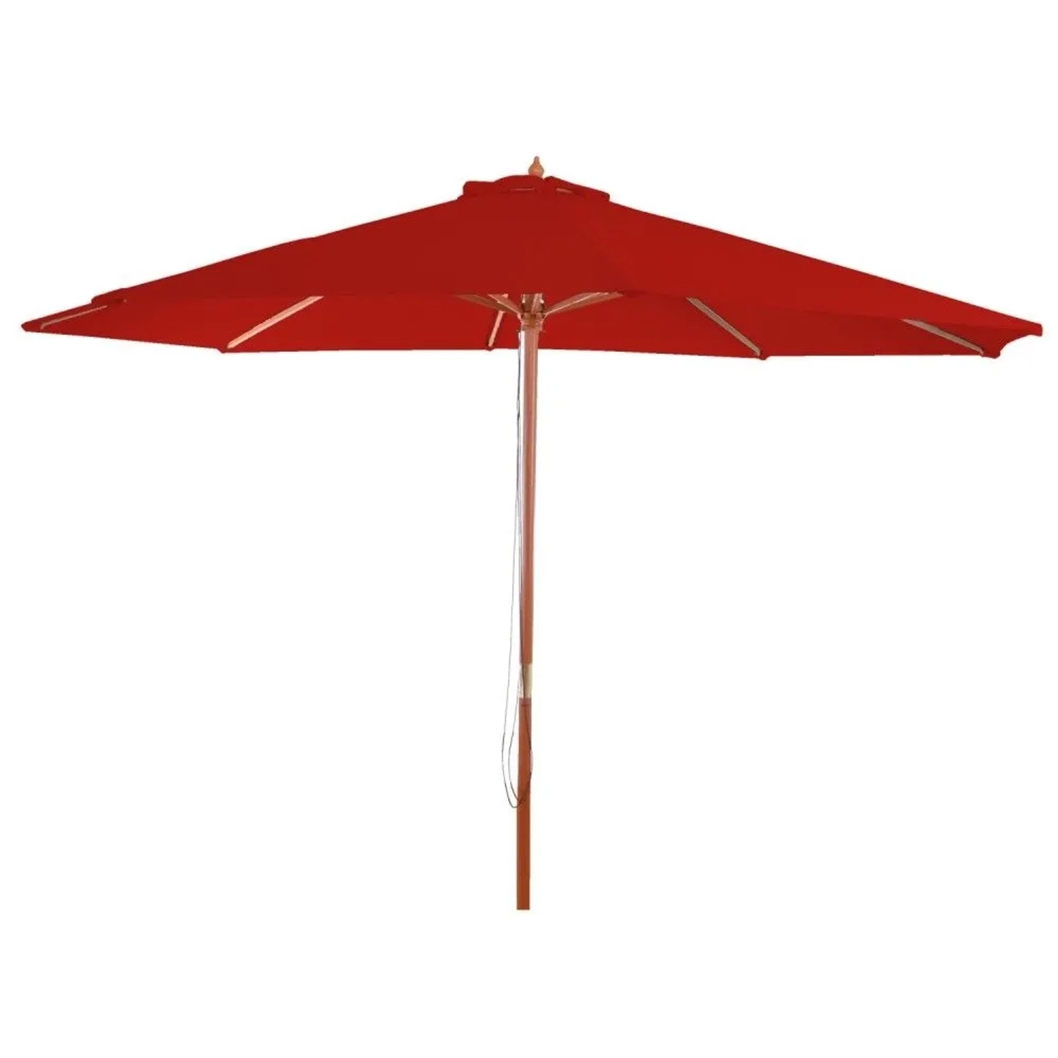MCW Sonnenschirm  Lissabon Ø 3m Rot
