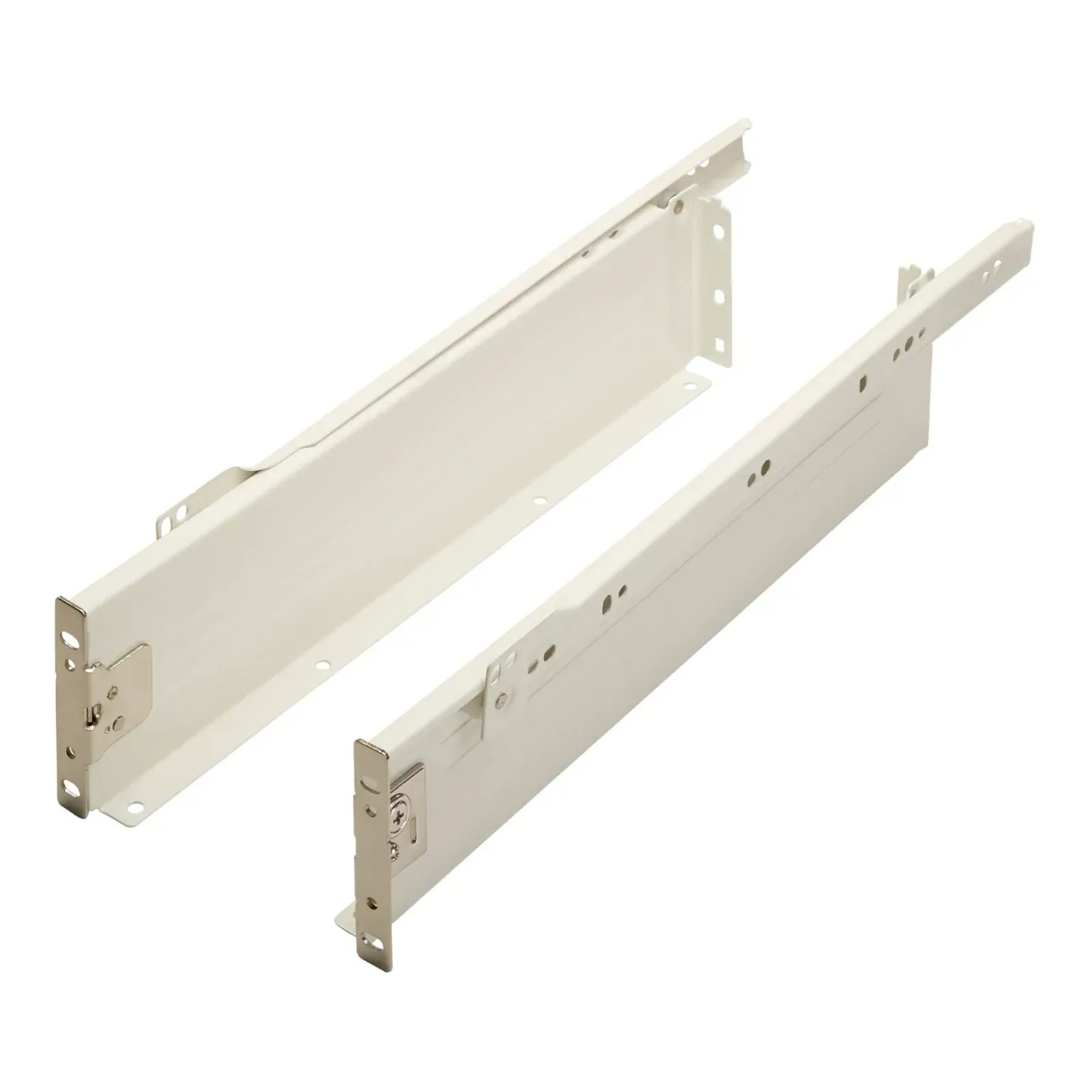 SOTECH Schubladensystem Metallbox Zargenhöhe 86 mm NL 450 mm Cremeweiß