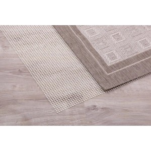 ProHome Teppich Gleitschutz (200x300 cm) unter Teppich auf Holzboden.